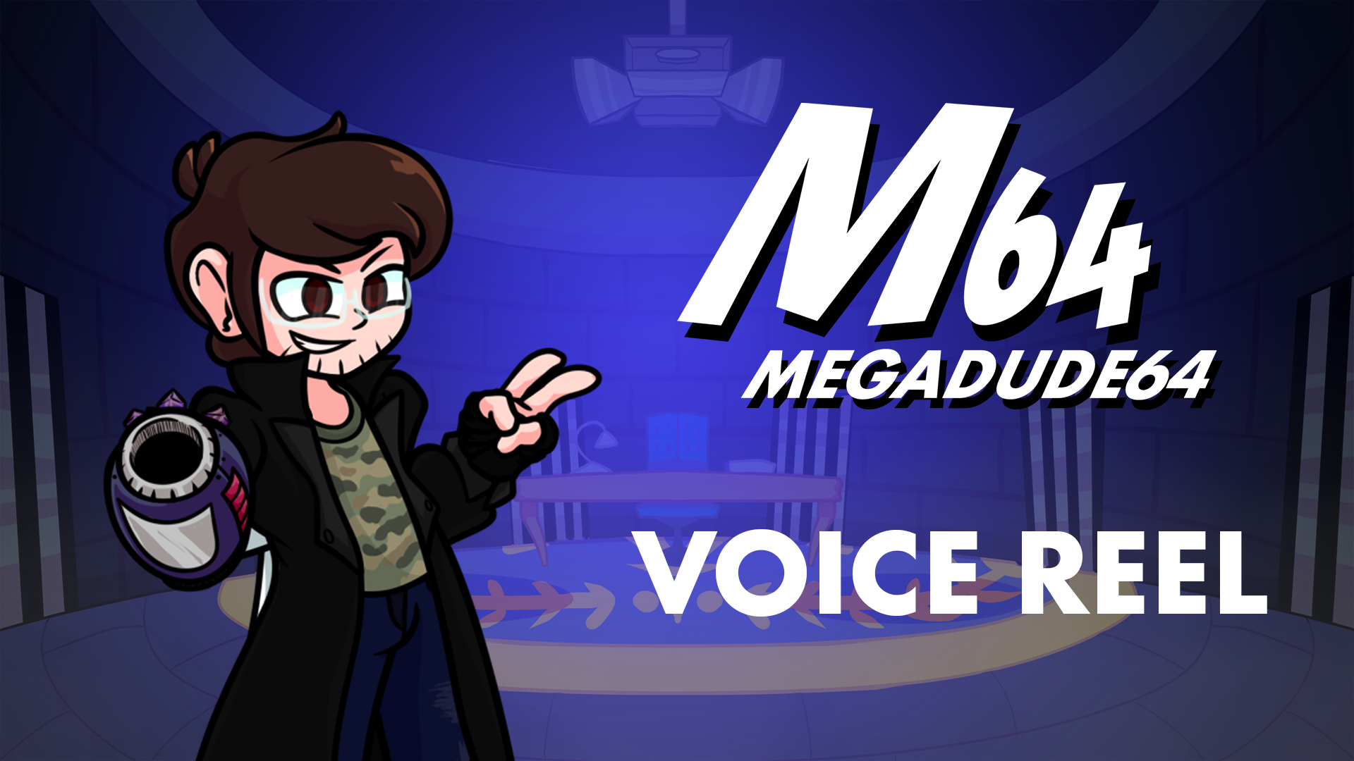 The thumbnail for the voice acting reel.