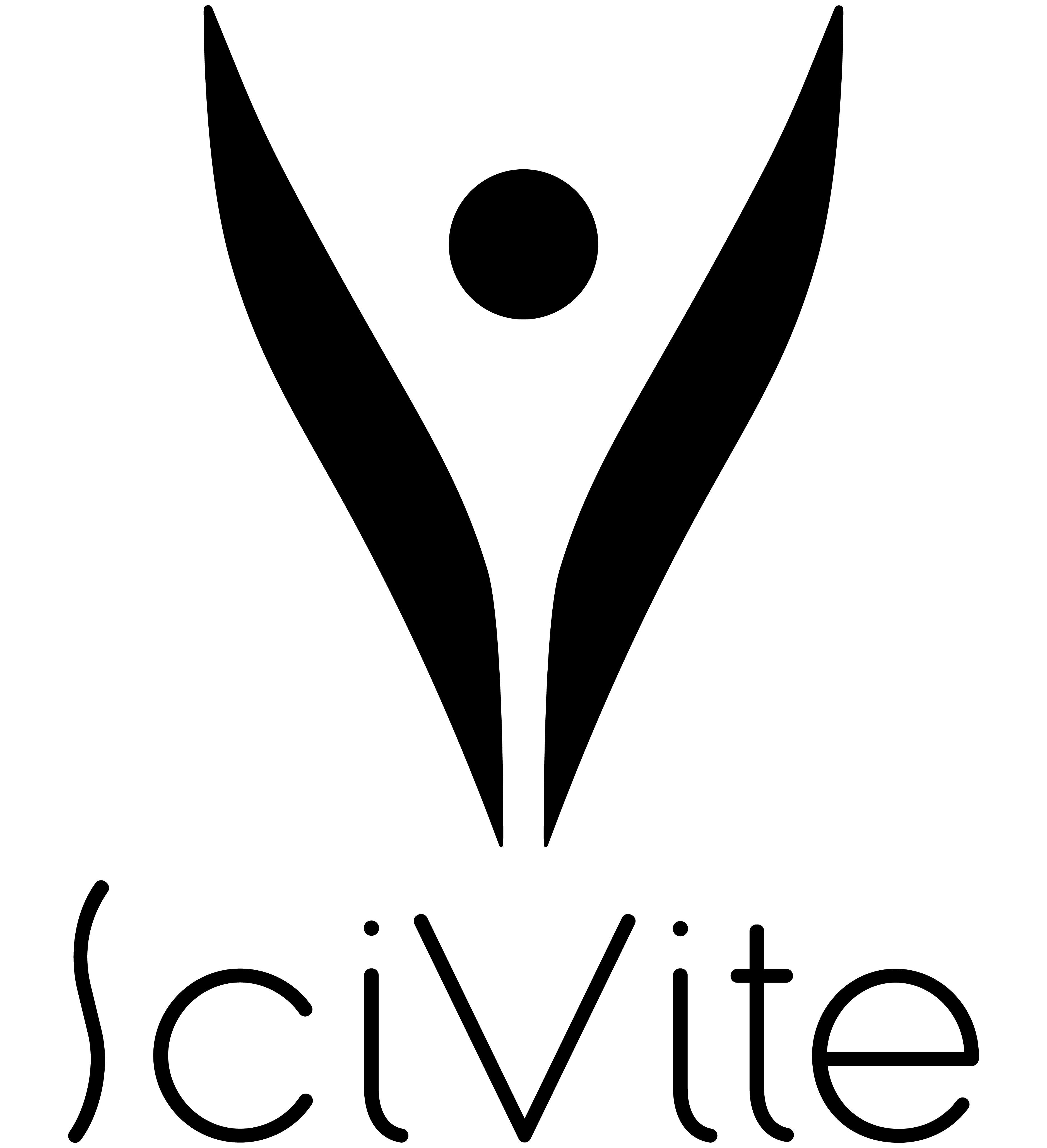 The logo for SciVite, the WSUV senior DTC project.